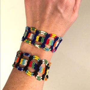 Handmade Multicolor Beaded Bracelets